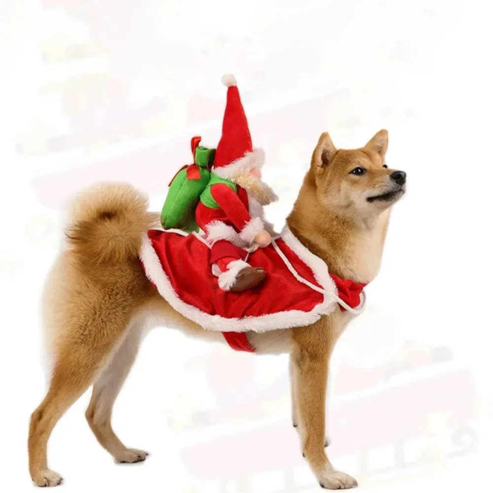 Santa Claus Pet Costume