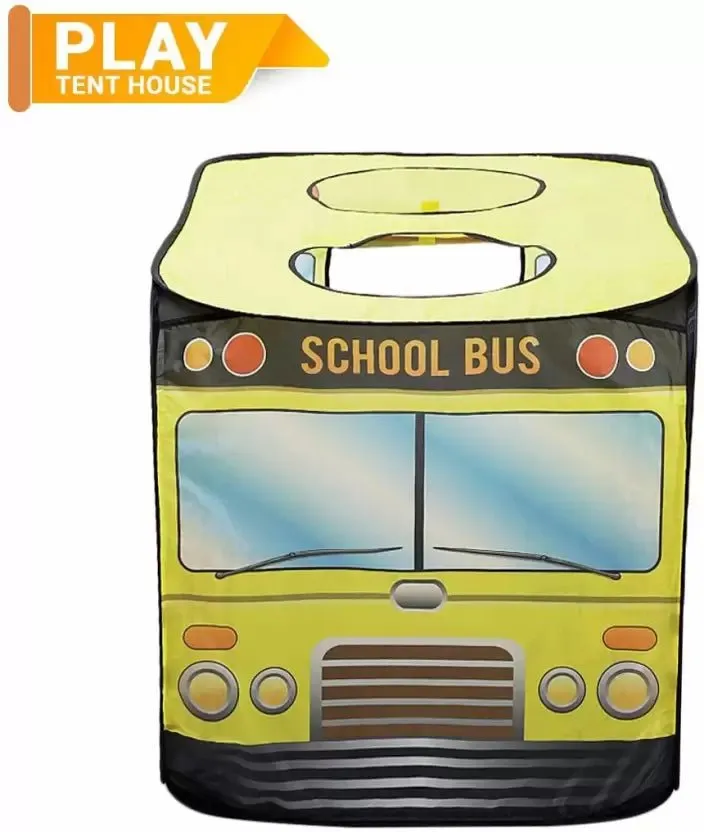 School Bus Tent House With 50 Balls