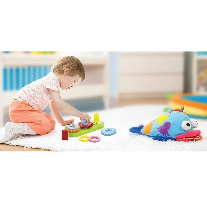 Stacking Blocks with Gears