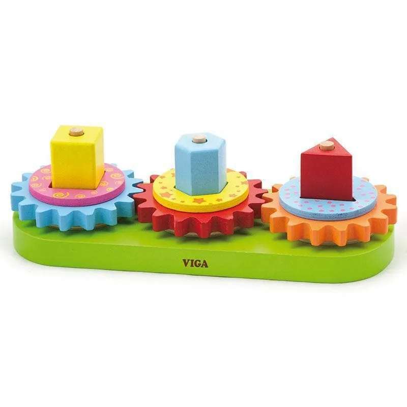 Stacking Blocks with Gears