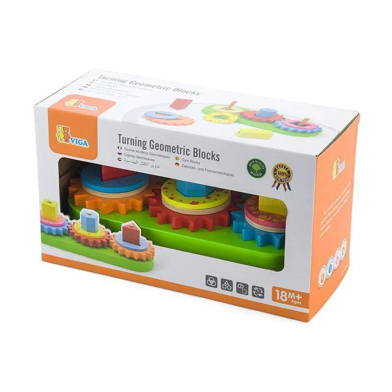 Stacking Blocks with Gears