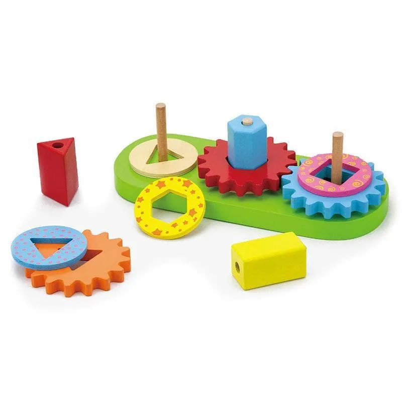 Stacking Blocks with Gears
