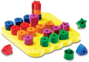 Stacking Shapes Pegboard