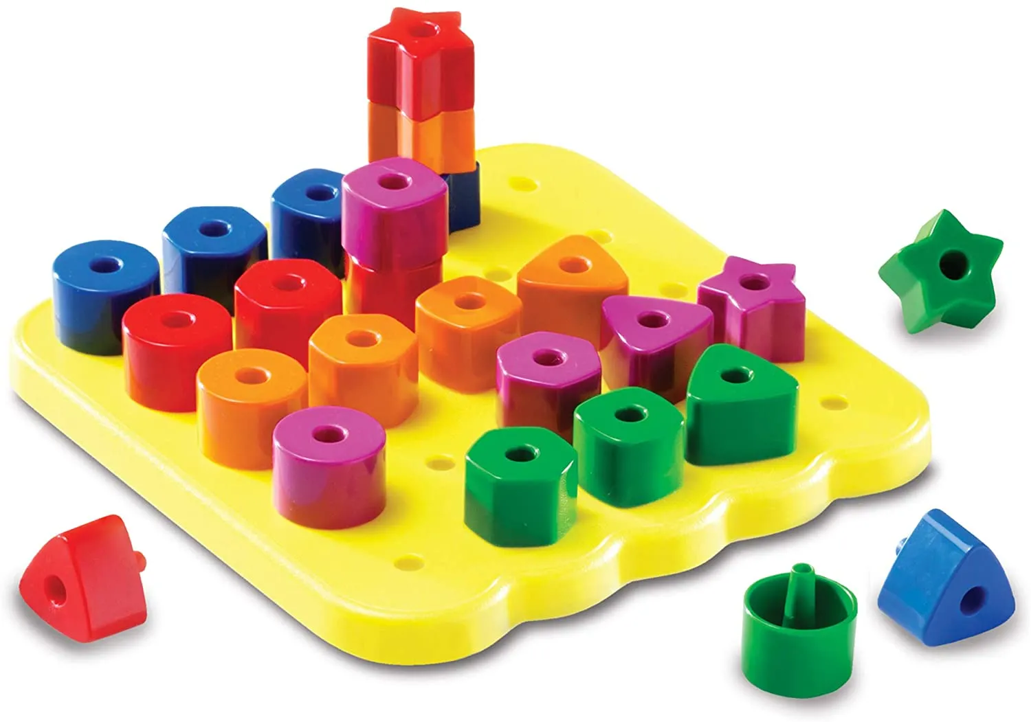 Stacking Shapes Pegboard