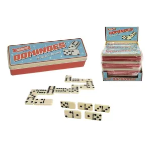 SupeRetro 28-Piece Dominoes Set