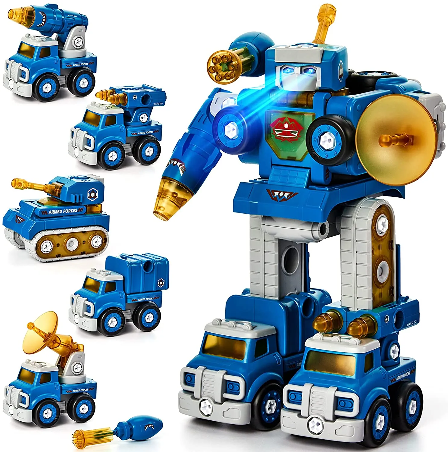 Take apart transform robot toys for boys girls