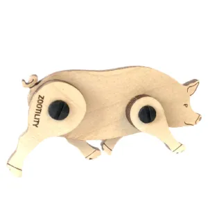 TekPets "Pig" 3D Wooden Puzzle
