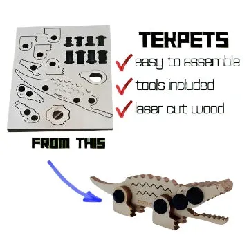 TekPets "Pig" 3D Wooden Puzzle