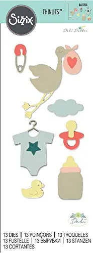 Thinlits Die Set 13Pk New Baby By Debi Potter