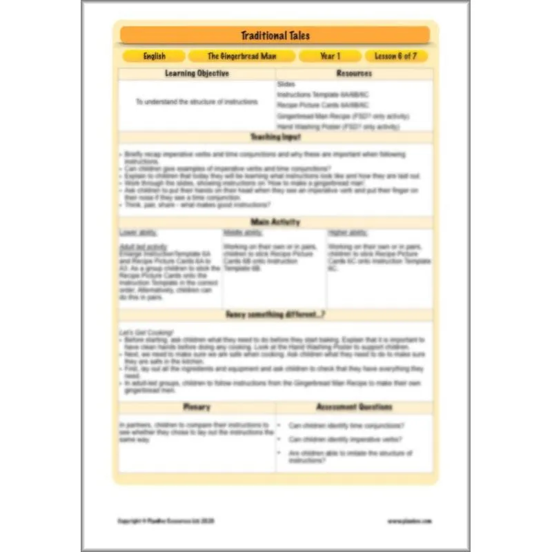 Traditional Tales English Pack
