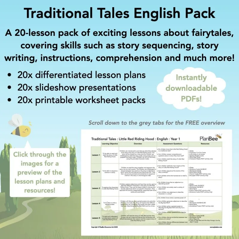 Traditional Tales English Pack