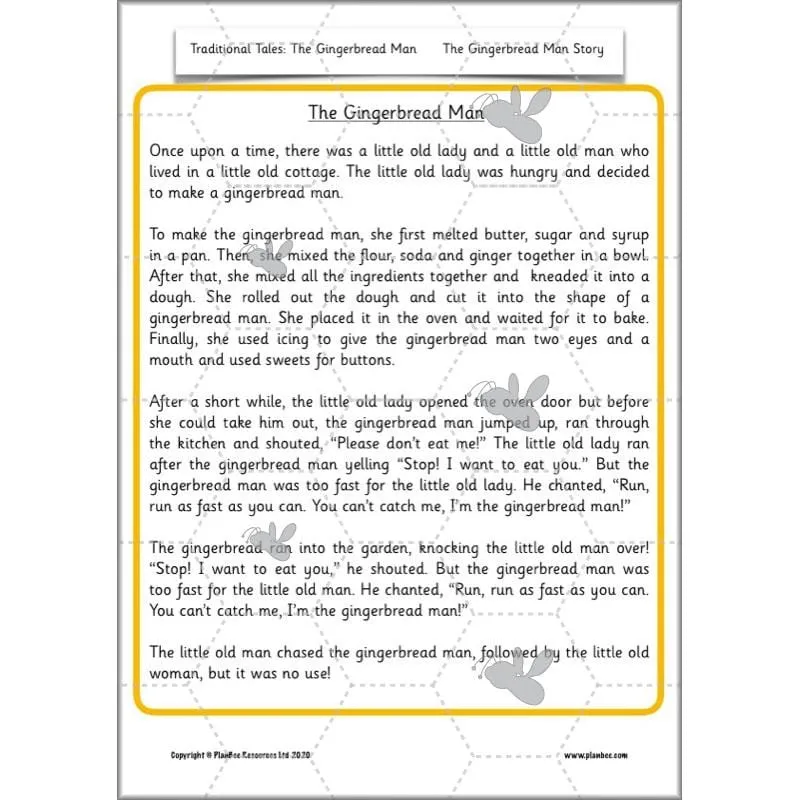 Traditional Tales English Pack