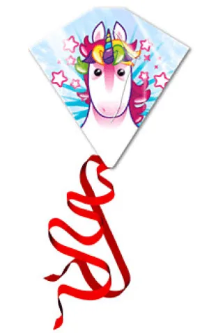 Unicorn Plastic kite