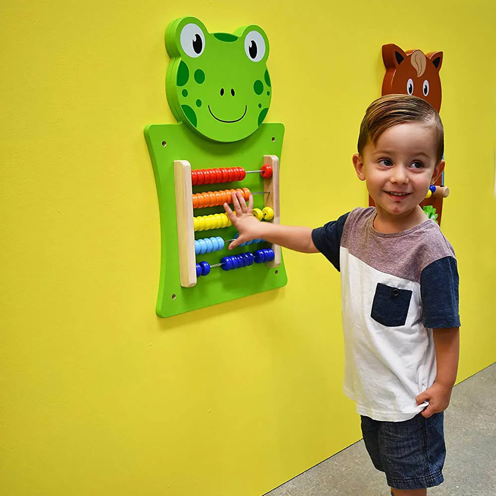 Wall Mounted Activity: Frog Abacus