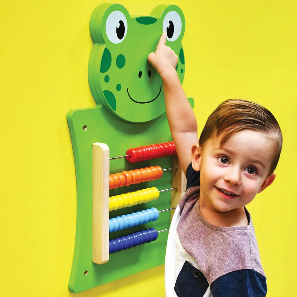 Wall Mounted Activity: Frog Abacus