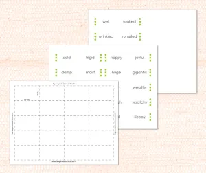 Word Study: Synonyms Digital